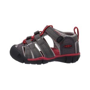 Keen Kids Seacamp II CNX (Toddler) in "Magnet/Drizzle" Grey and Red , size 6T